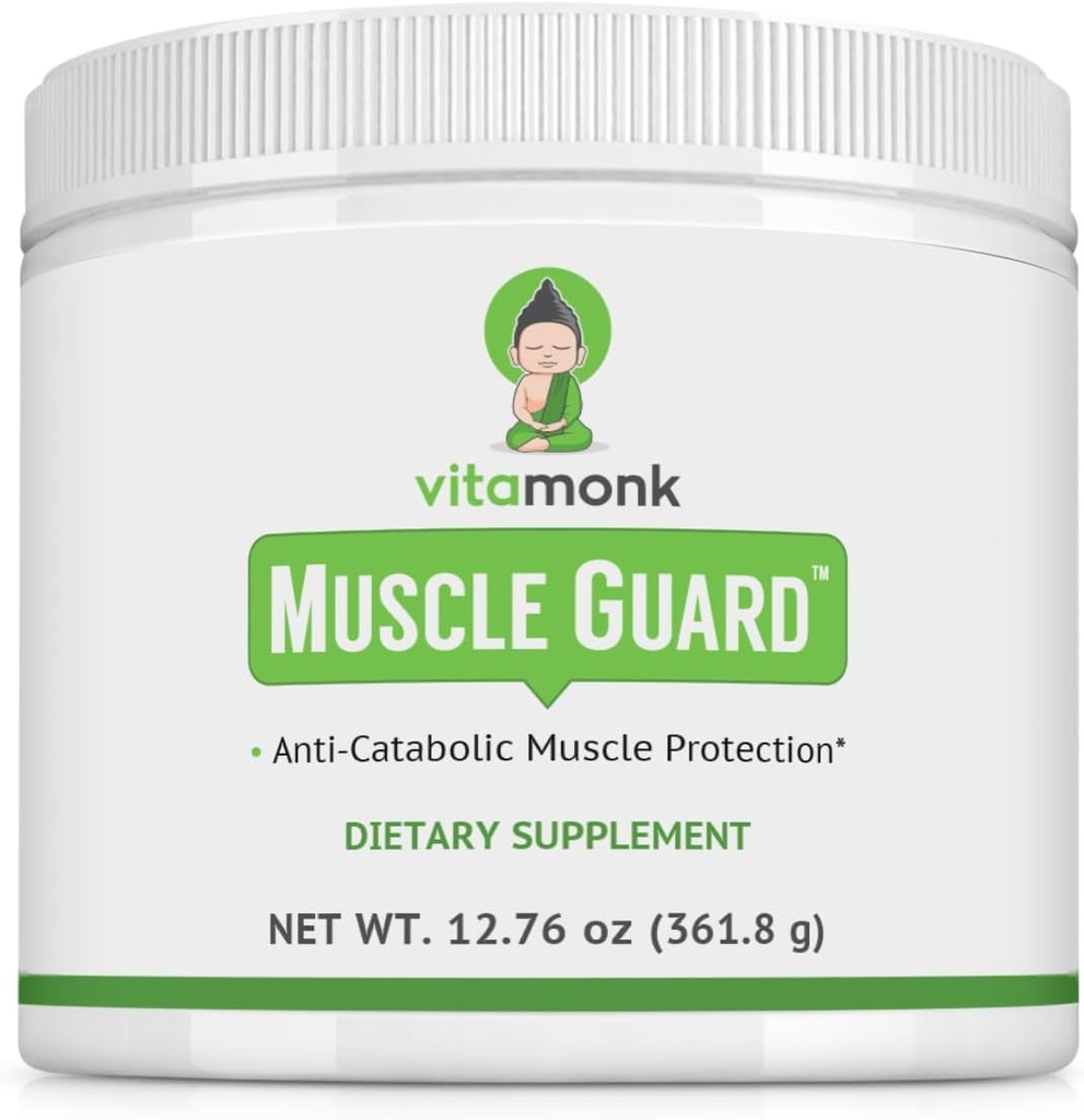 VitaMonk Muscle Builder avec HMB, EAA, Vitamine D, Magnésium - Suppléments de construction musculaire, Muscle Gainer, Supplément musculaire, Suppléments pour la croissance musculaire