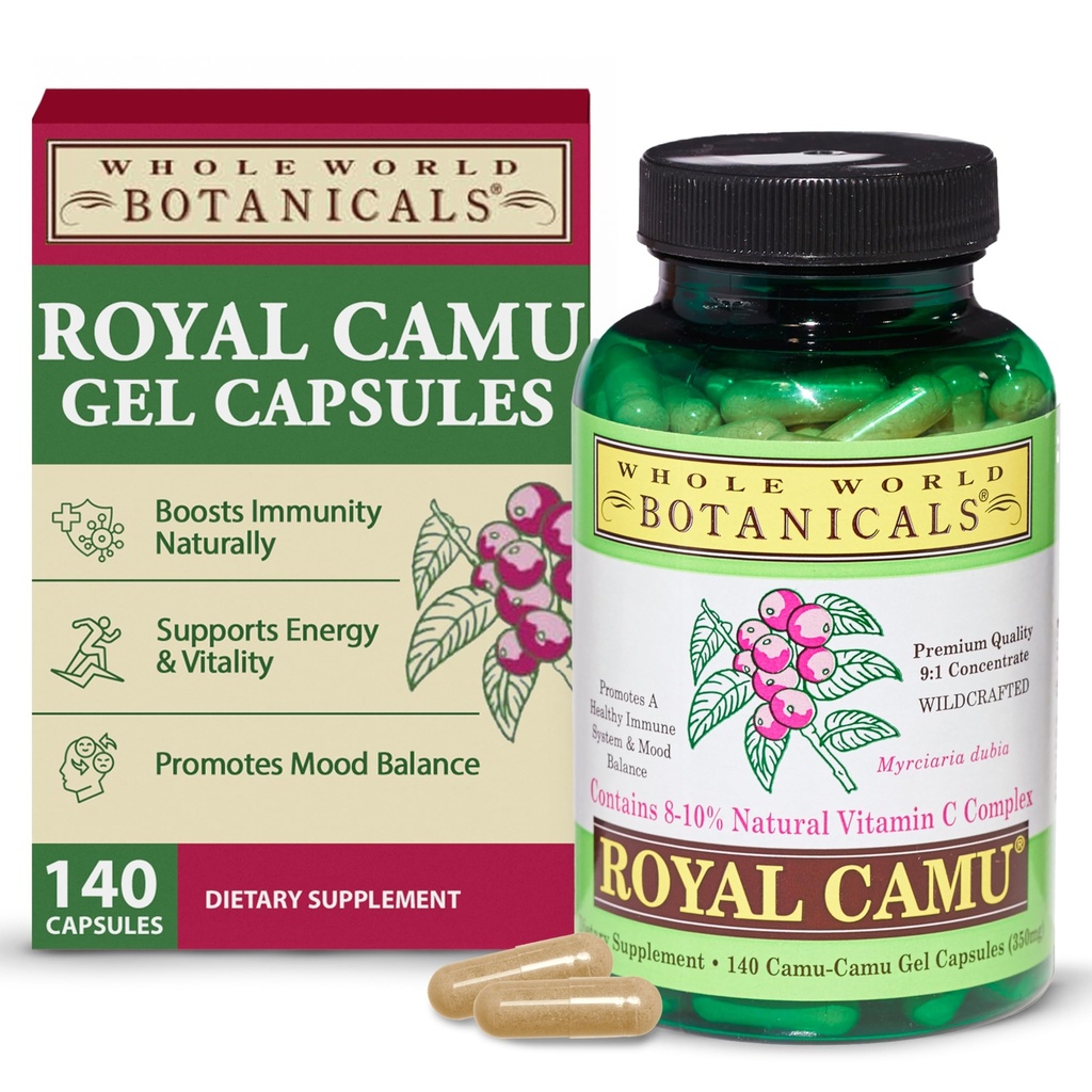 Royal Camu Camu Powder - Whole Fruit (Dark) Powder Natural Vitamin C Source