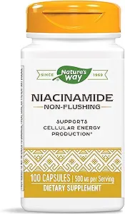 Via della natura Niacinamide 500mg - 100 Capsule (4 Pack)