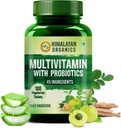 Generic Multivitamin with Probiotics - 45 Ingredients Supplement for Men and Women | Vitamin C, D, E, B3, B5, B12, Zinc, Magnesium, Giloy & Biotin | Good for Bone & Joint Support -180 Veg Tablets