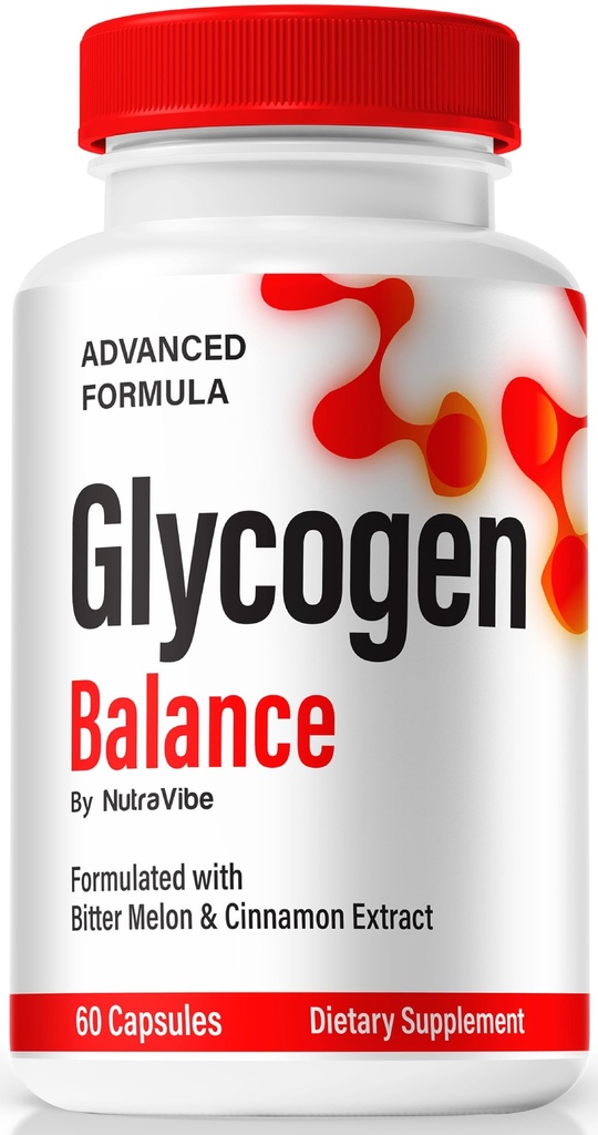 Glycogen Blood Balance Pills, GlycogenBalance Capsule Advanced Formula, All-Natural Ingredients to Support Overall Well-Being, Premium Glycogen-Balance Pastillas, Review (60 Capsules)