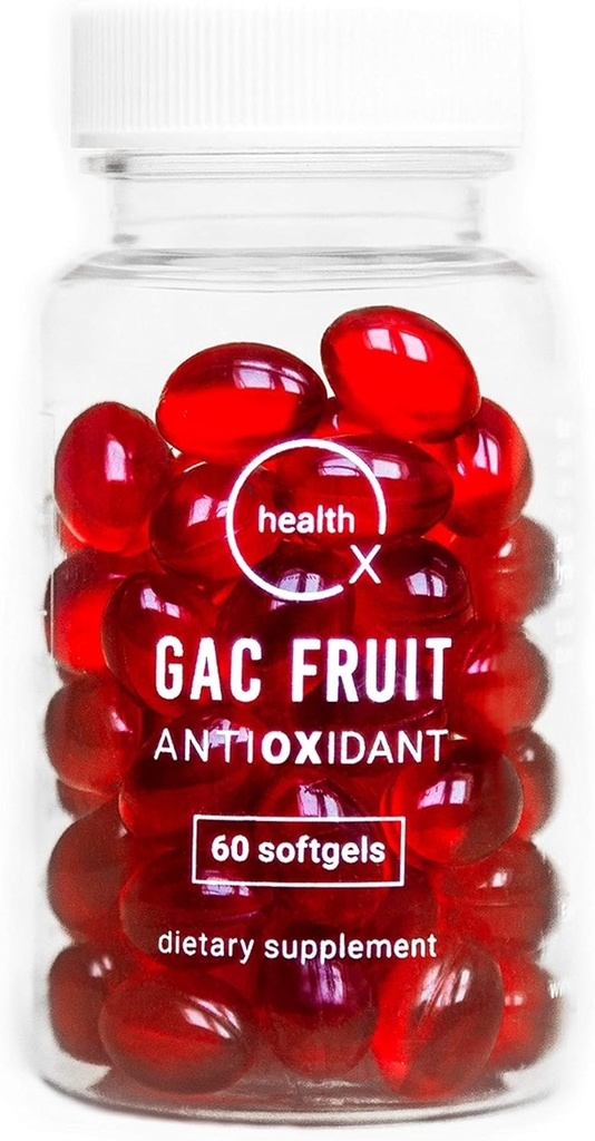 OX HEALTH Super Antioxidante Ergänzung | Gac Super Fruit | DHA | Momordica | 60 Softgels | Unterstützt gesundes Altern | Immununterstützung | Fortgeschrittene Antioxidation