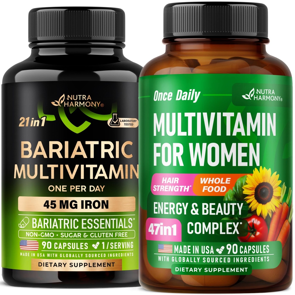 Bariatric Capsules & Multivitamins for Women