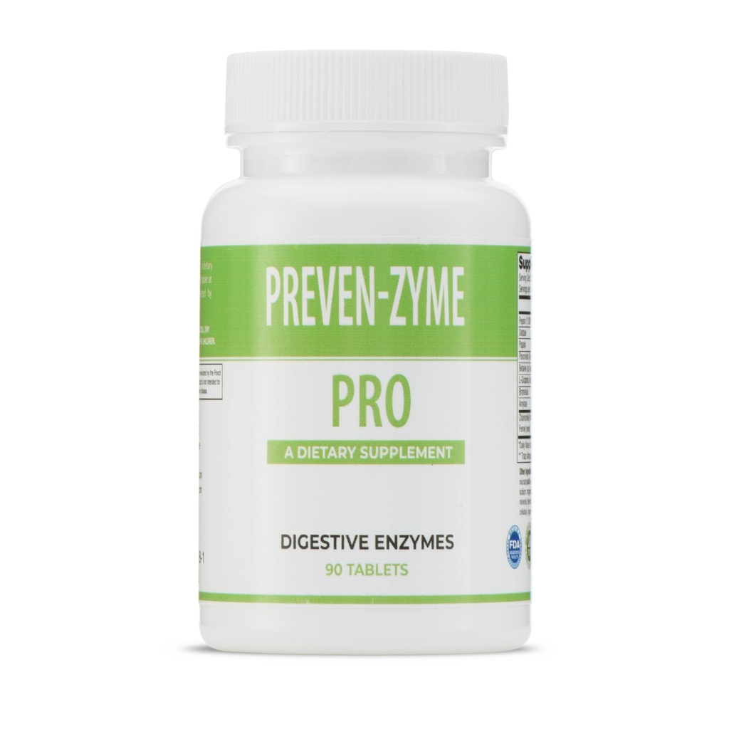 Prevenzyme Pro Digestive Enzymes 90 Tablets
