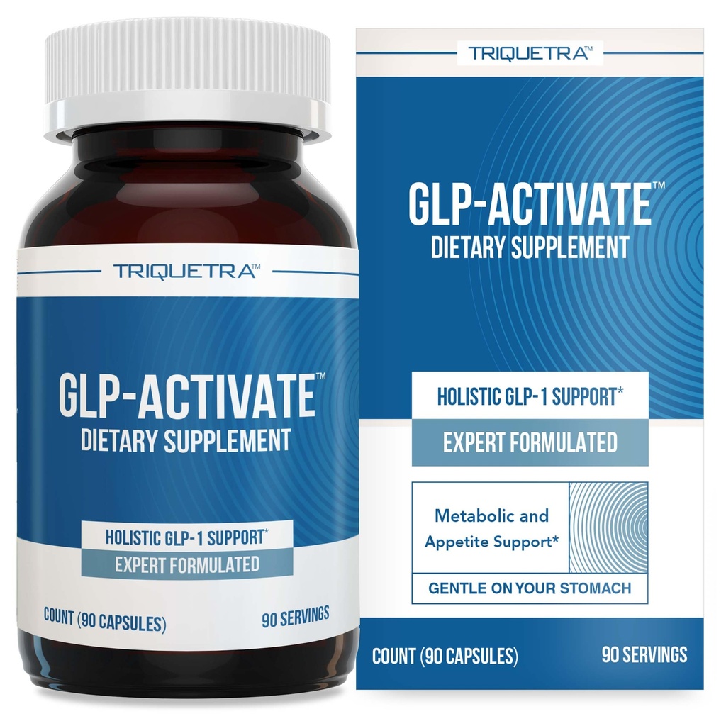 GLP-Activate | Hunger & Metabolism Support - Formulated to Help Support GLP-1 Pathways - Expert Formulated Supplement - 1 Capsule for Balanced Appetite & Metabolic Wellness Daily (90 Servings)