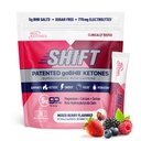 Cétones réelles BHB Cétones exogènes Boire des paquets de mélange Céto Électrolytes Powder Packets Pas de sucre avec 4 électrolytes à jeun principal Plus hydratant breveté Céto BHB - 30 Compte mixte Berry caféine