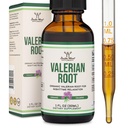 Valerian Root Drops for Sleep - Organic Valerian Root Tincture Extract 168mg - 1 FL OZ, 30 Servierungen (Better Absorbed Than Capsules, Enhances Valerian Root Tea) für Entspannung und Beruhigung von Double Wood