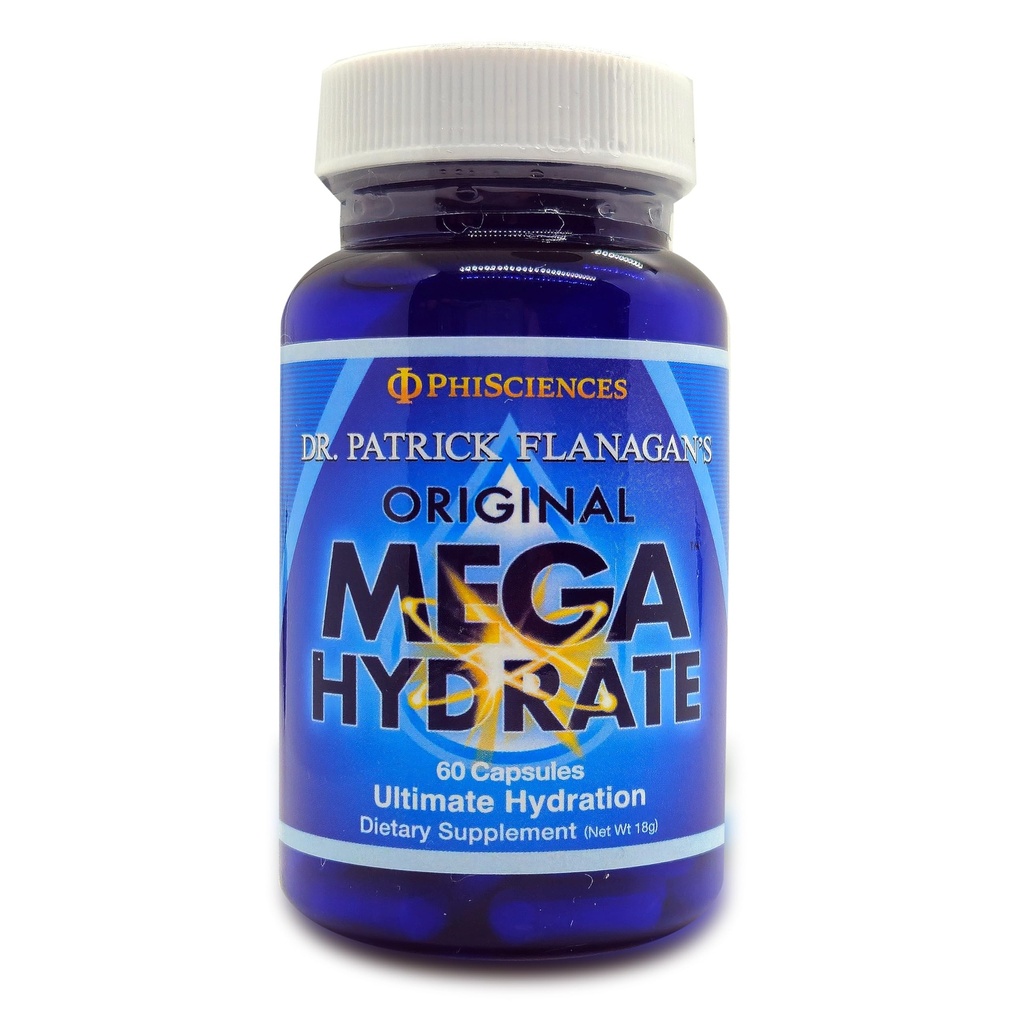MegaHydrate 60 capsule - Dr Patrick Flanagan di Phi Sciences