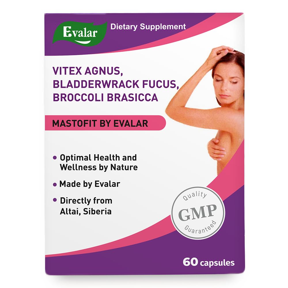 Evalar Vitex Chaste Tree Bladderwrack Fucus Extrakt Mastofit Kräuter 100 Tab