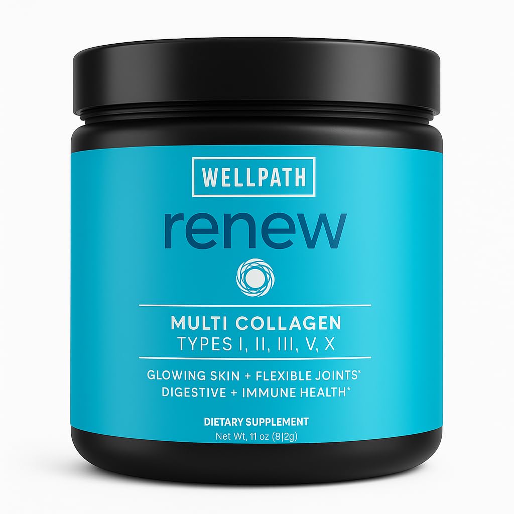 WellPath Renew Multi Collagen Protéine Poudre pour les femmes.