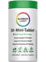 Rainbow Light - 50+ Mini-Tablet Food-Based Multivitamin - Age-defense Formula Probiotic and Antioxidant Formula; Vitamins and Minerals Support Immune, Heart, Skin, Eye, Bone and Prostate - 180 Tablets