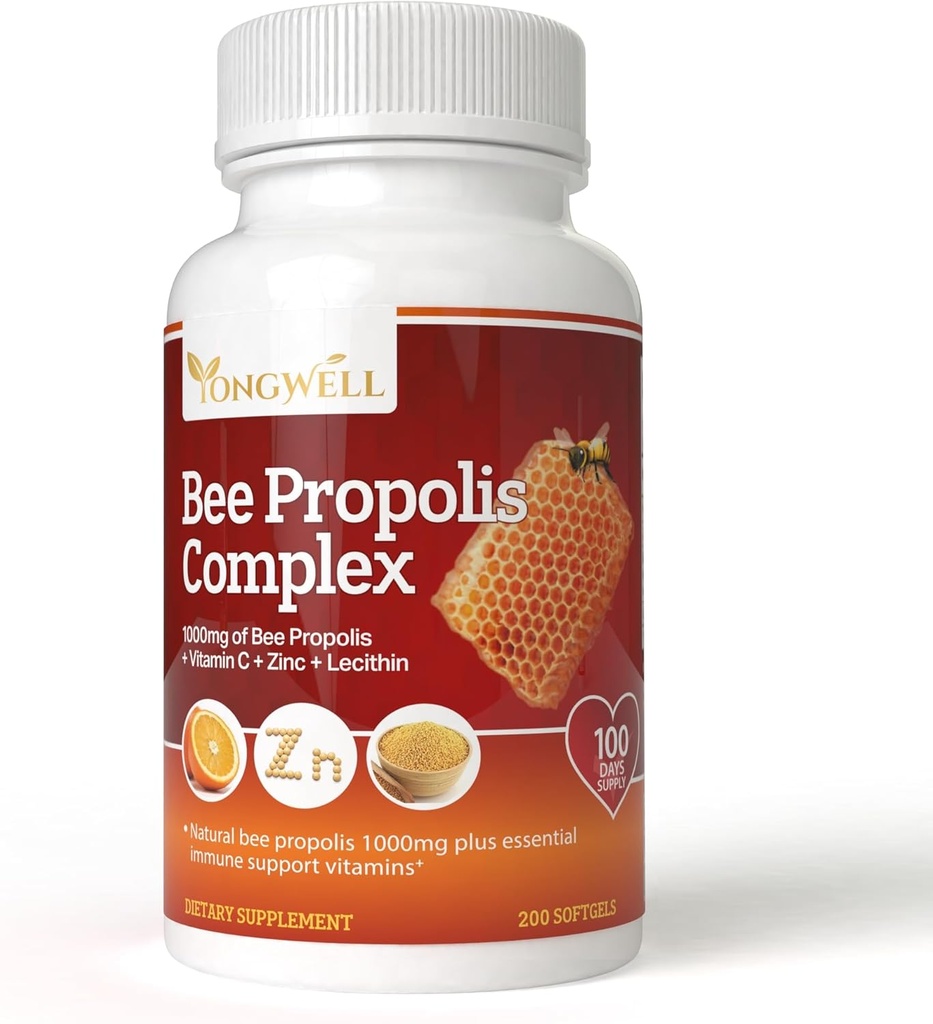 Super Bee Propolis Complesso ad alta concentrazione Propolis (200 capsule)