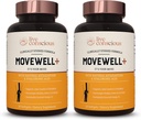 Live Conscious Joint Health Supplement - MoveWell Plus Antarktis Krillöl, natürliches Astaxanthin und Hyaluronsäure | Outperforms Glucosamin (2 Pack)