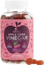 Vinaigre de cidre de pomme végétalien Gommy 1000mg - supplément de vitamine B12 pour l'énergie sans sucre Gommies de vinaigre de cidre de pomme - Détox, Cleanse Support - sans gélatine, sans OGM - 120 Gommies
