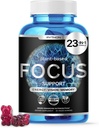 Focus Python - Supplément Cerveau Nootropique - Boost Mémoire, Concentration et Fonction Cognitive - 60 Chews Vegan avec Mane Lions, Lutéine et AREDS 2 Vitamines