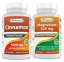 Cinnamon 1000 mg et Glycinate de magnésium 425 mg