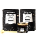 Besser Alt Pure Himalayan Shilajit Resin Pack von 2 High Potency Gold Grade 150 Servierungen für Energie Boost & Immune Unterstützung, 85+ Trace Minerals, 75% + Fulvic Acid, mit Lab Test Report, 400 mg