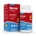 Redd Remedies, Nerve Shield, Supporta la struttura sana e la circolazione delle nervi, 60 capsule vegane