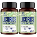 DGL Licorice Root Extract | Deglycyrrhizinated Licorice Root Extract with Ashwagandha, Rhodiola, Holy Basil | Digestive, Stomach Lining, Gut & Emotional | Max Absorption, 120 Liquid Capsules