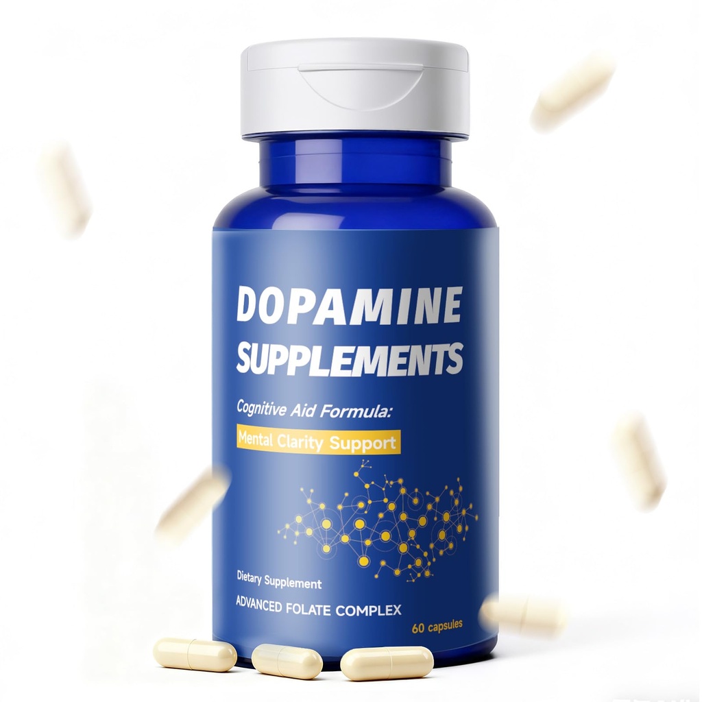 Dopamine Brain Food Supplement - Enhanced Focus & Mental Clarity, Brain Energy & Neurotransmitter Support (1)