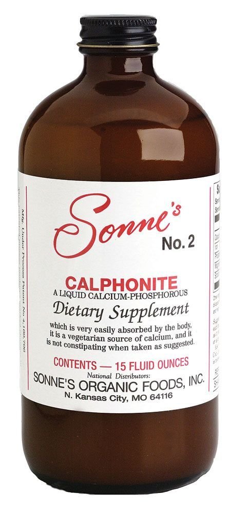 Sonne's Calphonite No 2 Liquid Calcium Phosphorus - 15 fl oz