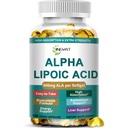 Alpha Lipoic Acid 600mg - High Absorption ALA Supplement Antioxidant for Nerve, Energy, Metabolism & Liver Detox Support - Extra Strength Alpha Lipoic Acid Softgels - Non-GMO, 120 Vegan Capsules