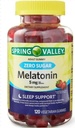 Sv + Melatonin Gummies Dietary Supplement, 5 mg, 120 Count +Better Guide Vitamins &Supplements