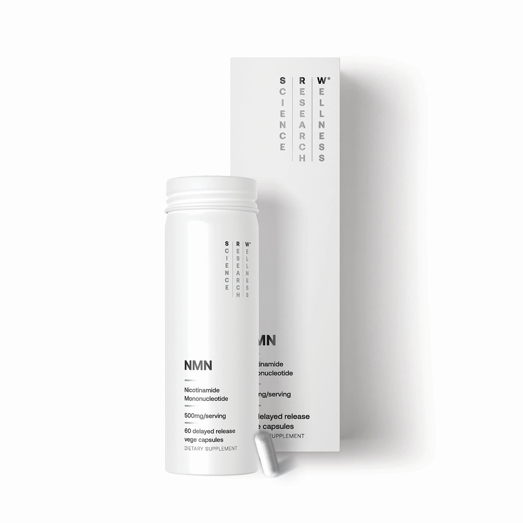 SRW Laboratories NMN 500mg, 60 Vege Capsules
