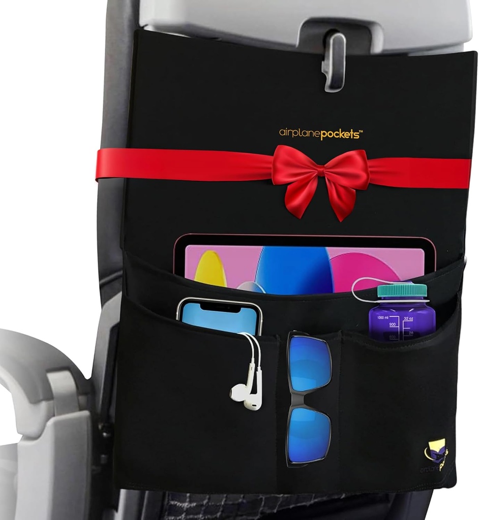 Flugzeugtaschen - Flugzeugzubehör - Plane Travel Essentials - Reiseveranstalter - Seat Storage Organizer - Air Travel Essentials - Seat Back Organizer - International Travel Must Have