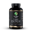My Vida Origins Détox du foie avec extrait de dandelion biologique de chardon de lait biologique et Choline avec NAC – Détox du foie 120 Capsules