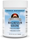 Source Naturelle Serène Science Magnésium Serène, Corps pacifique*, Aromatisé Tangerine - 5 Poudre d'Once