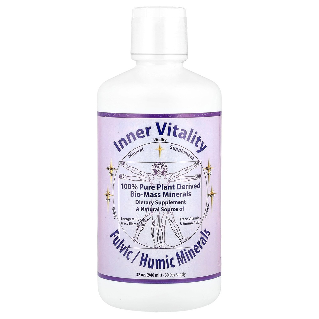 Morningstar Minerals Innere Vitalität, Fulvic/Humic Minerals, 32 oz (946 ml)
