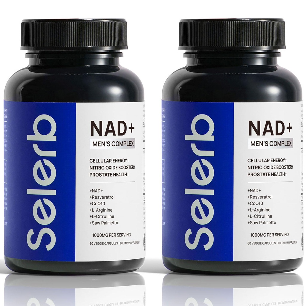 Selerb NAD+ Supplements for Men Set of 2