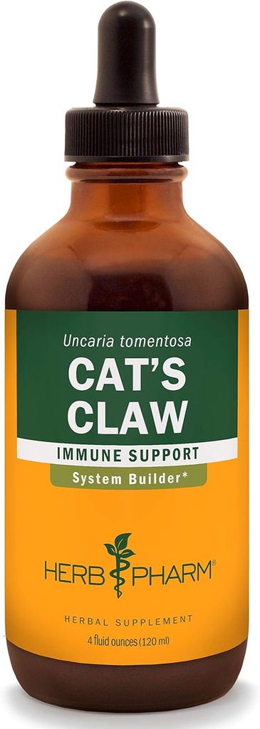 Herb Pharm Cat's Claw (UNA de Gato) Estratto per il supporto del sistema immunitario - 4 oncia