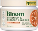 Bloom Nutrition Bovine Colostrum Polvere con vitamina B-12 per la salute del fegato, il supporto immunitario, la crescita dei capelli e la bellezza supplemento | Crema arancione, 25 Serve