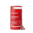 HumanN SuperBeets Beet Root Capsules Schnelle Veröffentlichung 1000mg, hilft Nitric Oxide Produktion, Blutdruck, Herzgesundheit, Enthält Non-GMO Beetroot Pulver, Studierte Antioxidantien 180 Count