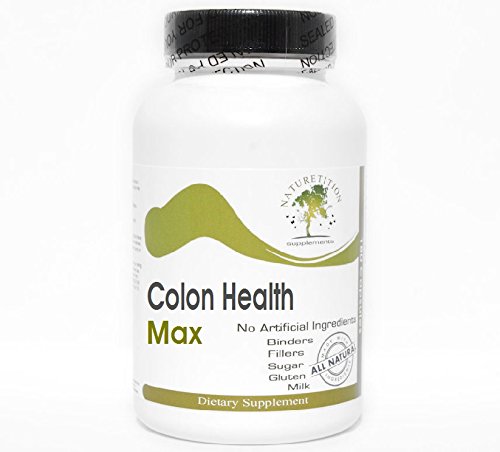Colon Health Max ~ 180 Capsules - No Additives ~ Naturetition Supplements