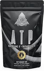 ATP| Adenosine Triphosphate| Supporta l'energia cellulare e la salute mitocondriale (0.4 oncia)