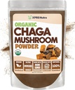 XPRS Nutra Organic Chaga Pilzpulver - Premium USDA Organic Chaga Pilze Pulver - Chaga Pulver für Immunität - Vegan Friendly Superfood für Chaga Tee und Getränke (4 Unze)
