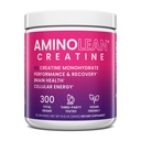 AminoLean Creatine per le donne e gli uomini, Pure Micronized Creatine Monohydrate Powder Supplement for Muscle Toning, Mood Support, Energy Boost, and Brain Health, 300g