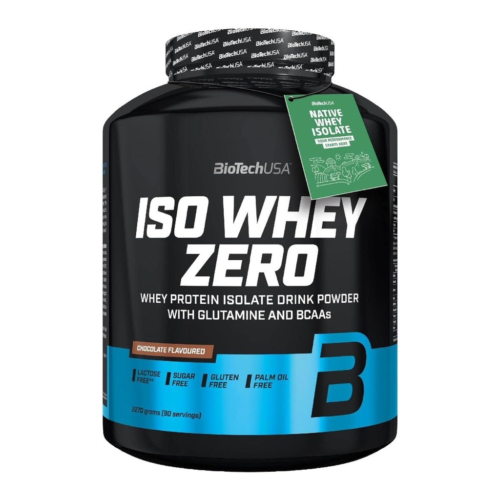 BioTech USA Iso Whey Zero - Cookies & Cream - 2.27kg by BiotechUSA