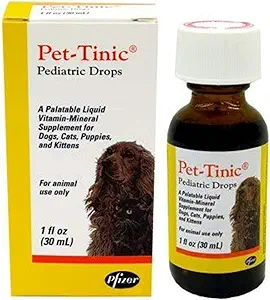 Pet-Tinic Kindertropfen für Hunde, Katzen, Welpen und Kätzchen, 1 Unze (30 ml) von Unknown
