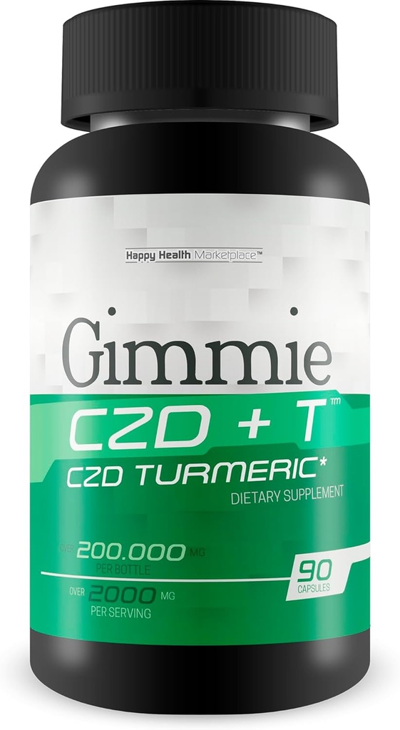 Gimmie CZD + T - Il nostro Miglior Supplemento CDZ Vitamina C D e Zinc Plus Magnesium Turmeric e Altro - Supporto Immune ad alta potenza con Vitamina C & D - Le nostre migliori pillole immunitarie Vitamina D Zinc C Migliore