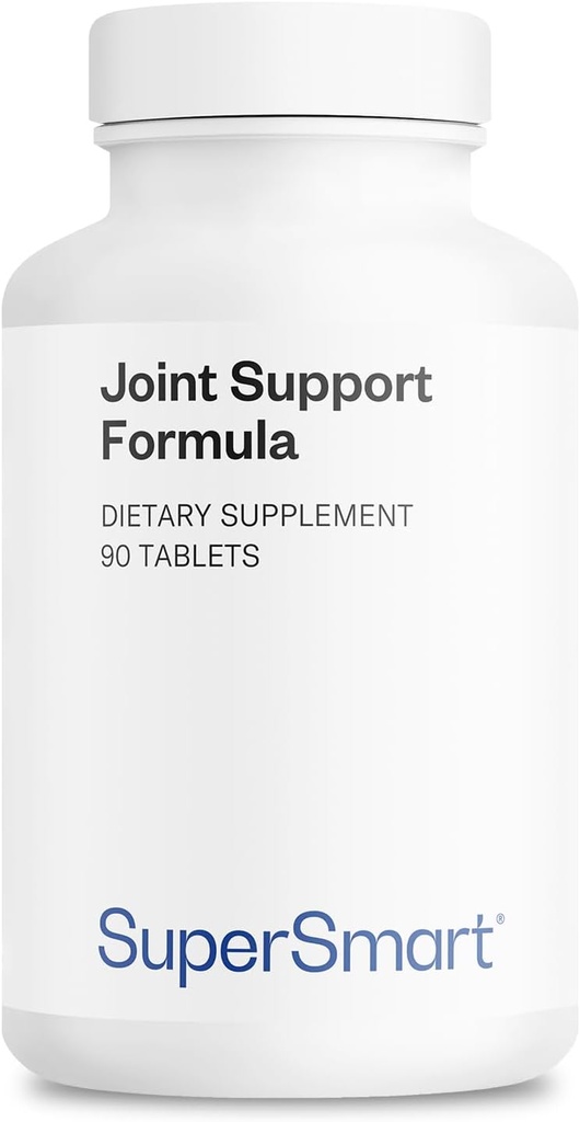 Supersmart Joint Support Formula (High Potency Complex) - mit Glucosamin, Chondroitin, Hyaluronsäure, MSM - Joint Support Supplement | Non-GMO & Gluten Free - 90 Tabletten