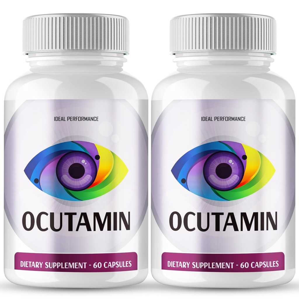 IDEAL PERFORMANCE (2 Pack) Ocutamin Vision Pills Supplement (120 Capsules)