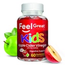 Se sentir grand vinaigre de cidre de pomme Gommies pour les enfants. Riche en enzymes digestives et antioxydants naturels pour la santé Gut.