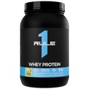 Rule 1 Proteins Whey Protein – 24g Fast-Acting Protein from All-Whey Sources with Naturally Occurring EAAs & BCAAs for Workout Recovery or Anytime Use (2 Pounds, Pistachio Ice Cream)