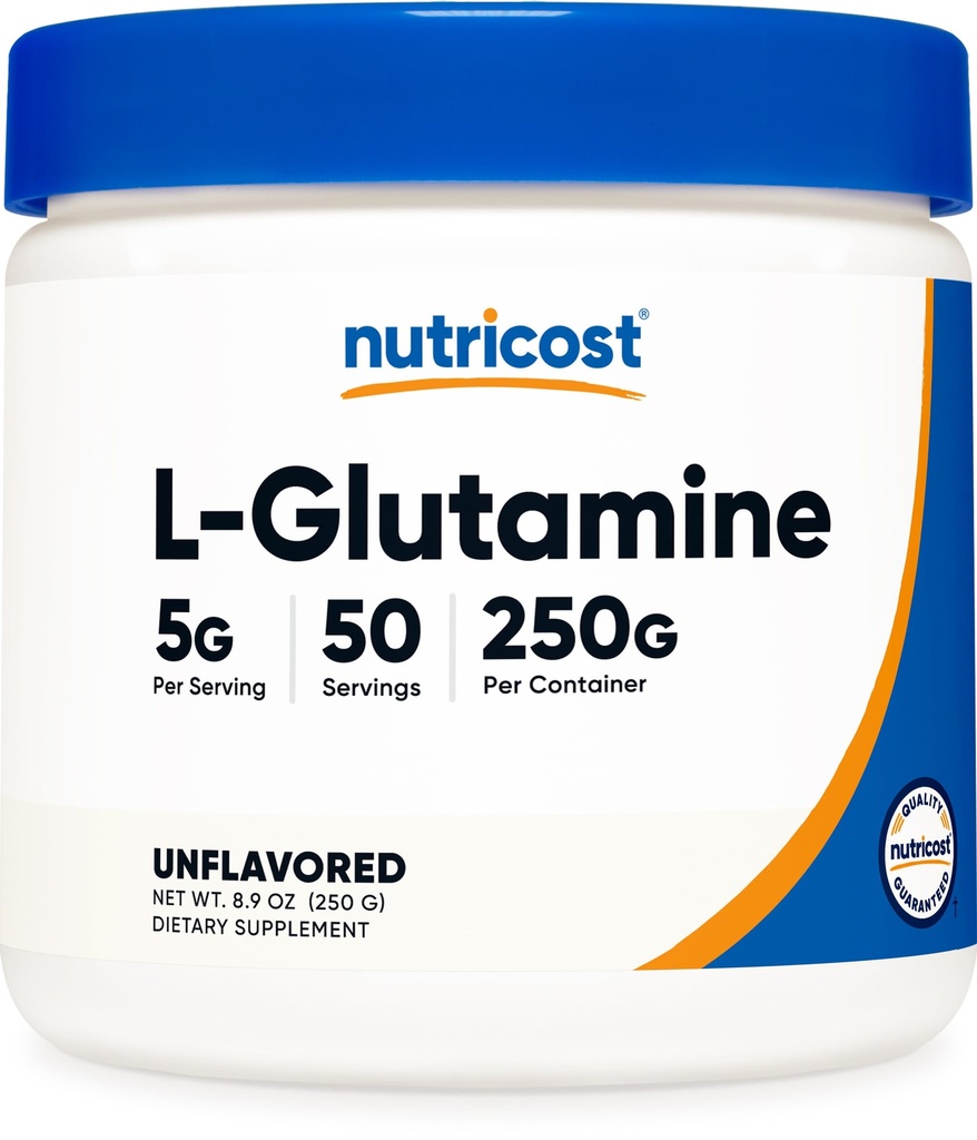 Nutricost L-Glutamin Pulver 250 Gramm