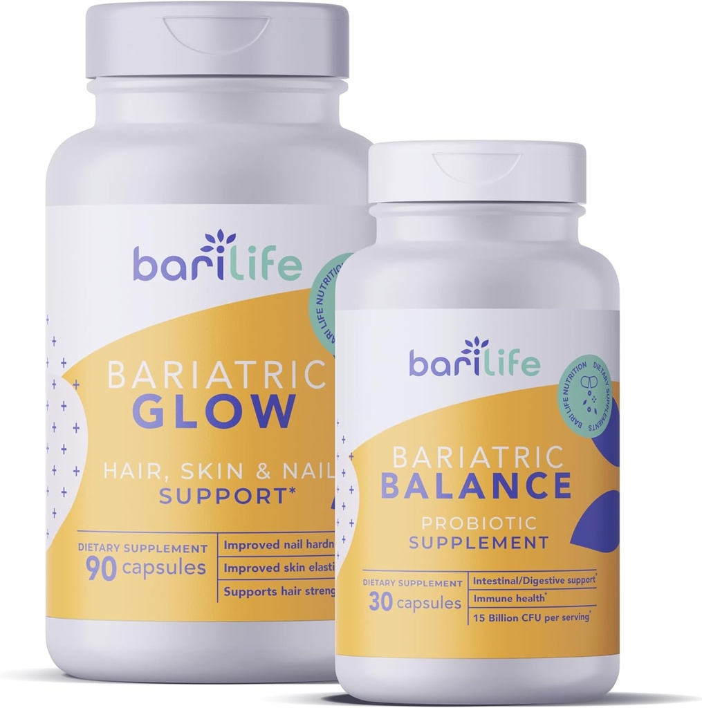 Bari Vita Capelli, Pelle & Unghie Supplemento e Vitamina-Multi Probiotic 30