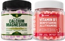 Pflanzenbasierte Kalziumergänzung +Vitamin B1 Gummis